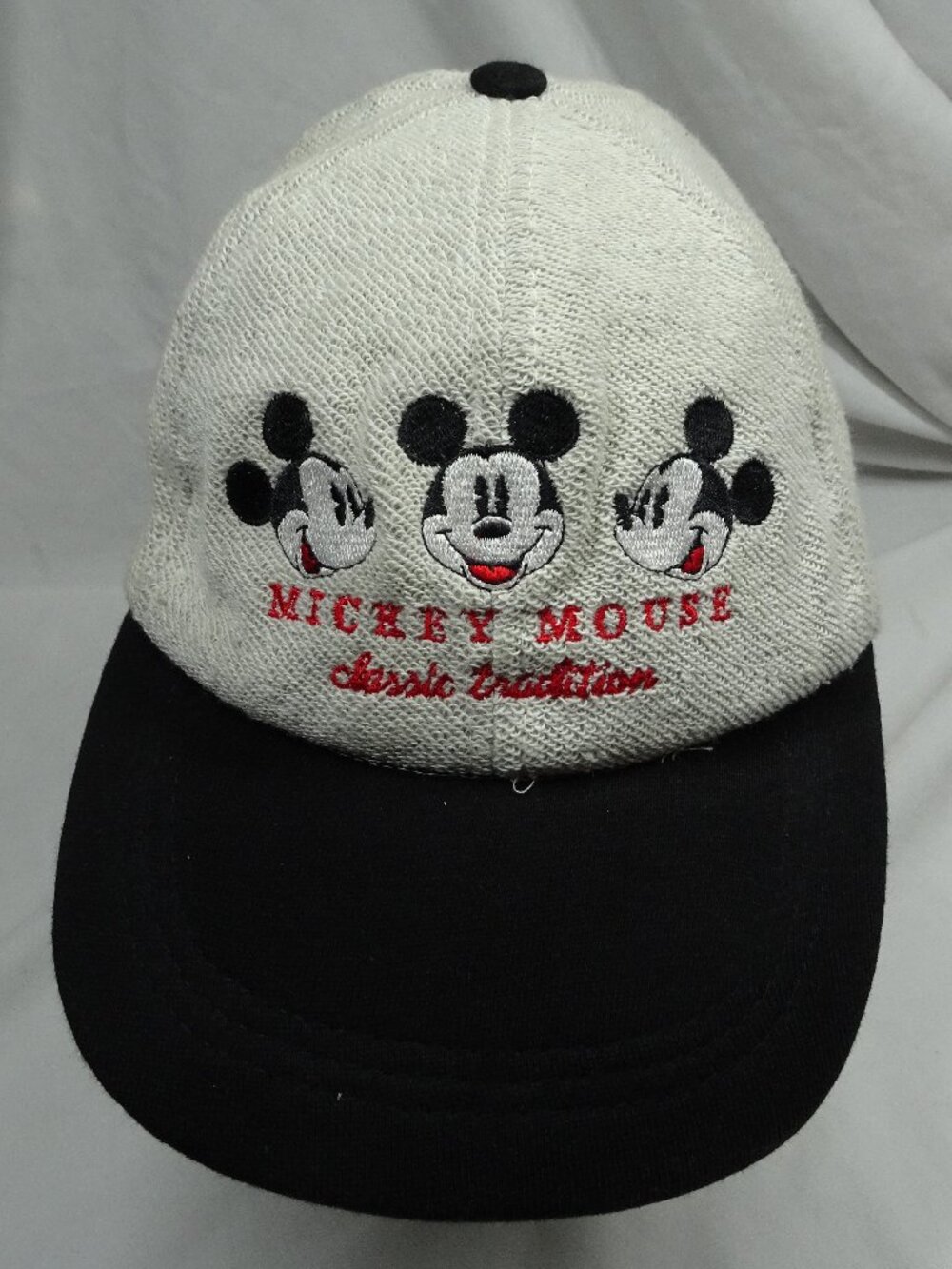 Vintage 90s Disney Mickey Mouse Classic Tradition Adjustable Hat Cap